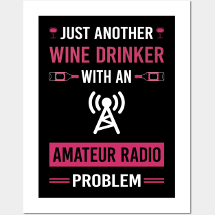 Wine Drinker Amateur Radio Ham Radio Posters and Art